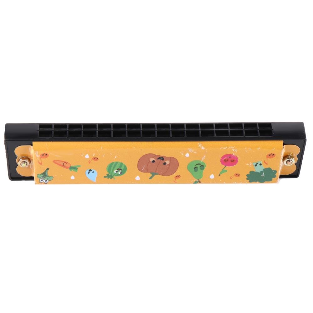 Metal 16 Holes Harmonica Educational Mouth Organ Painted Harmonica Teaching