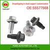 Cadillac Chevrolet Engine Oil Drain Plug Bolt, Black/White (55577568)