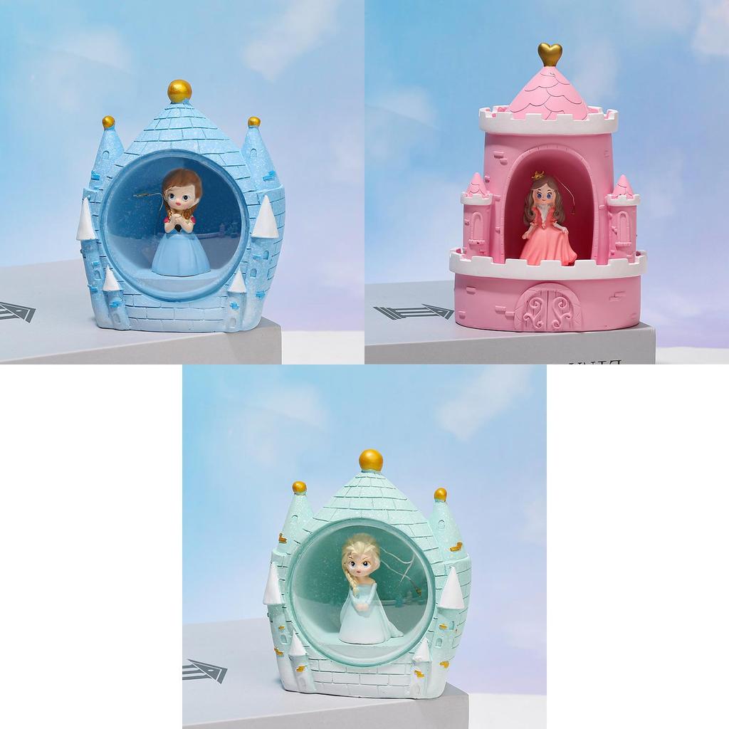 Princess Castle Fairy Star Lights Room Decorated Nightlight Button Power Battery