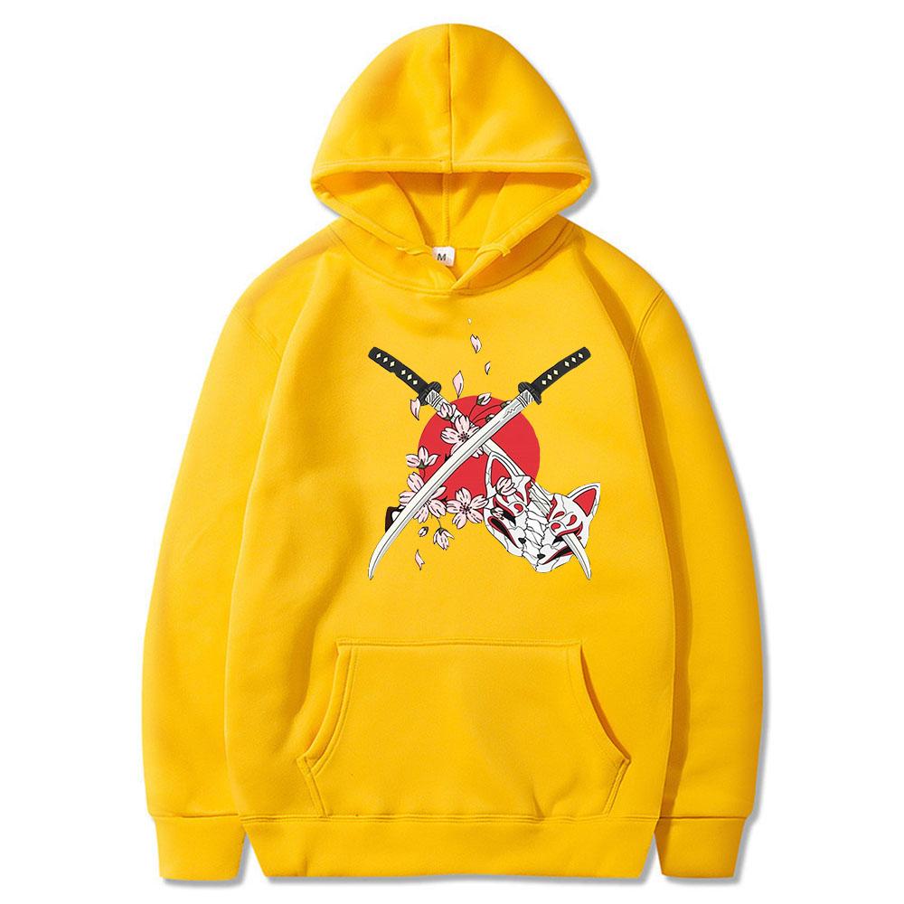 

Забавные манга Аниме Клинок, рассекающий демонов Толстовки с длинным рукавом Мужские Харадзюку Эстетика Графика цветущего персика Оверсайз Уличные свитшоты 4XL жёлтый