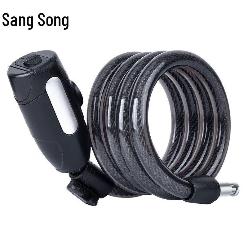 Sangsong Portable Bicycle Cable Lock Key Lock