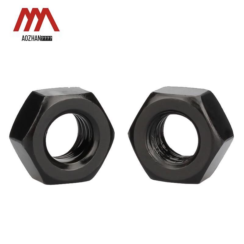 Carbon Steel Grade 10 Blackened Hex Nut