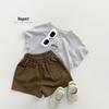Summer Korean-Japanese Style Baby Retro Short-Sleeved T-Shirt