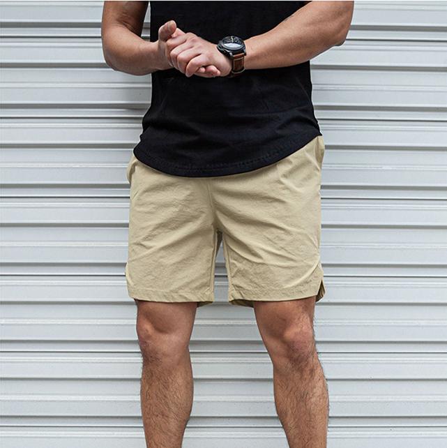 Men Shorts Light Weight Thin Short Pants Running Squat Fitness Shorts Men Gym Wear Quick-drying Drawstring Shorts