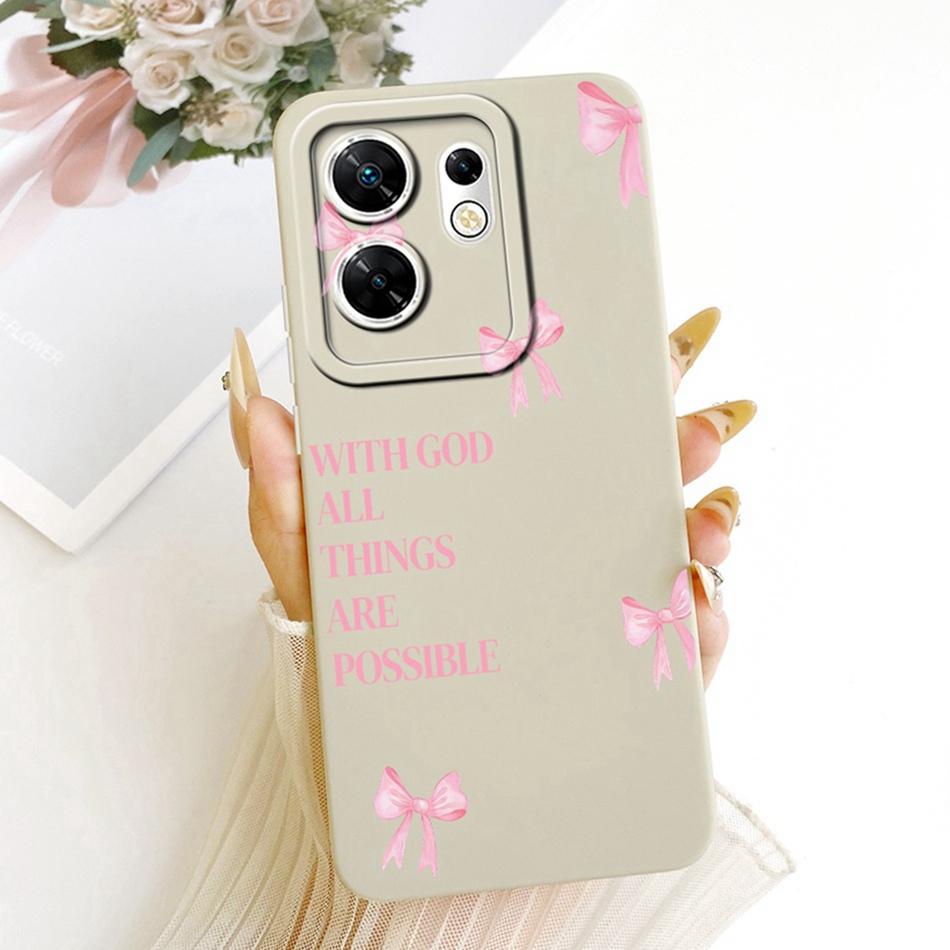 For Infinix Zero 30 4G 5G X6731 X6731B Fashion Dusk Beach Painting Phone Case For Infinix Zero30 Soft Silicone Covers Bumpers