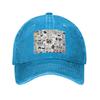 Friend TV Show Denim Fabric Cap Casual Baseball Caps Adjustable Hat Summer Unisex Baseball Hats