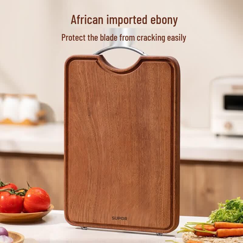 SUPOR Solid Wenge Wood Cutting Board