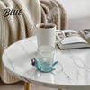 Table Protector Coaster Crochet Lizard Coaster Funny Handmade Animal Cup Mat 3D Knitted Unique Mat Drink for Desk Cute Heat Resistant Decorative