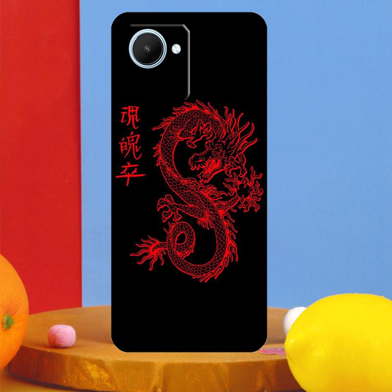 Ancient Japanese Dragon For Realme GT Neo 5 6 9 10 11 12 Pro Plus C11 C25 C21Y C30 C31 C33 C35 C51 C53 C55 C67 Case