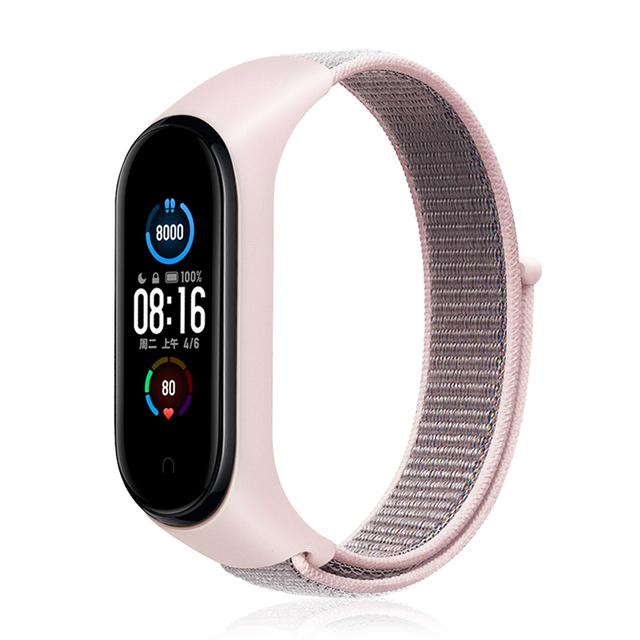 Bracelet for Mi Band 10 8 7 9 Strap Nylon Sport Loop Watch Belt Pulsera Correa Mi Band 4 Wristband Xiaomi Mi Band 5 6 3 Bracelet