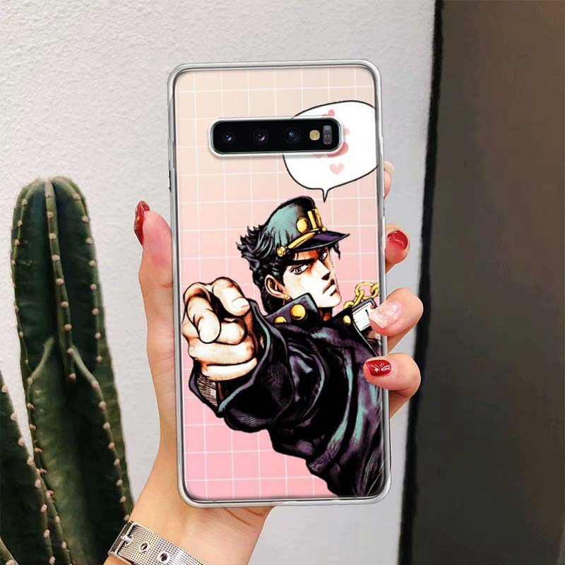 JoJo Bizarre Adventure For Samsung Galaxy Note 20 Ultra 20 10 Pro 9 8  Phone Case S10E S10 Plus S9 S8 + S7 Edge M21 M32 Cover