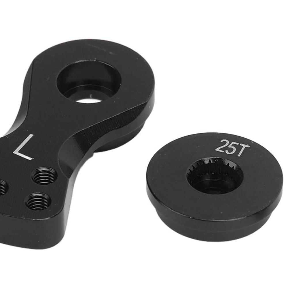 Aluminum Alloy Servo Saver Arm 25T Adjustable Servo Horn Saver Arm For RC Boat