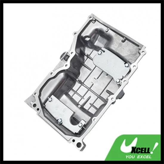 UXCELL No.6M8G6675AC Engine Oil Pan for Ford Fusion S Petrol L4 2.3L 2006-2010 Aluminum