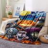 Nightmare Before Christmas Printing Flannel Blanket Bedroom Sofa Camping Warm Blanket Gifts for Family and friends-MJ007