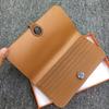 Womens Long Passport Wallet Genuine Leather Card Holder Large Capacity Multifunctional