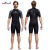 2MM Diving Suit Women's One-piece Shorts Thick Cold-proof Surfing Men's Swimming Snorkeling Warm Wet