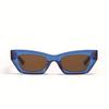 Small Frame Sunglasses Women'S Cat Eye Sunglasses Men'S Candy-Colored Ins Wind Glasses