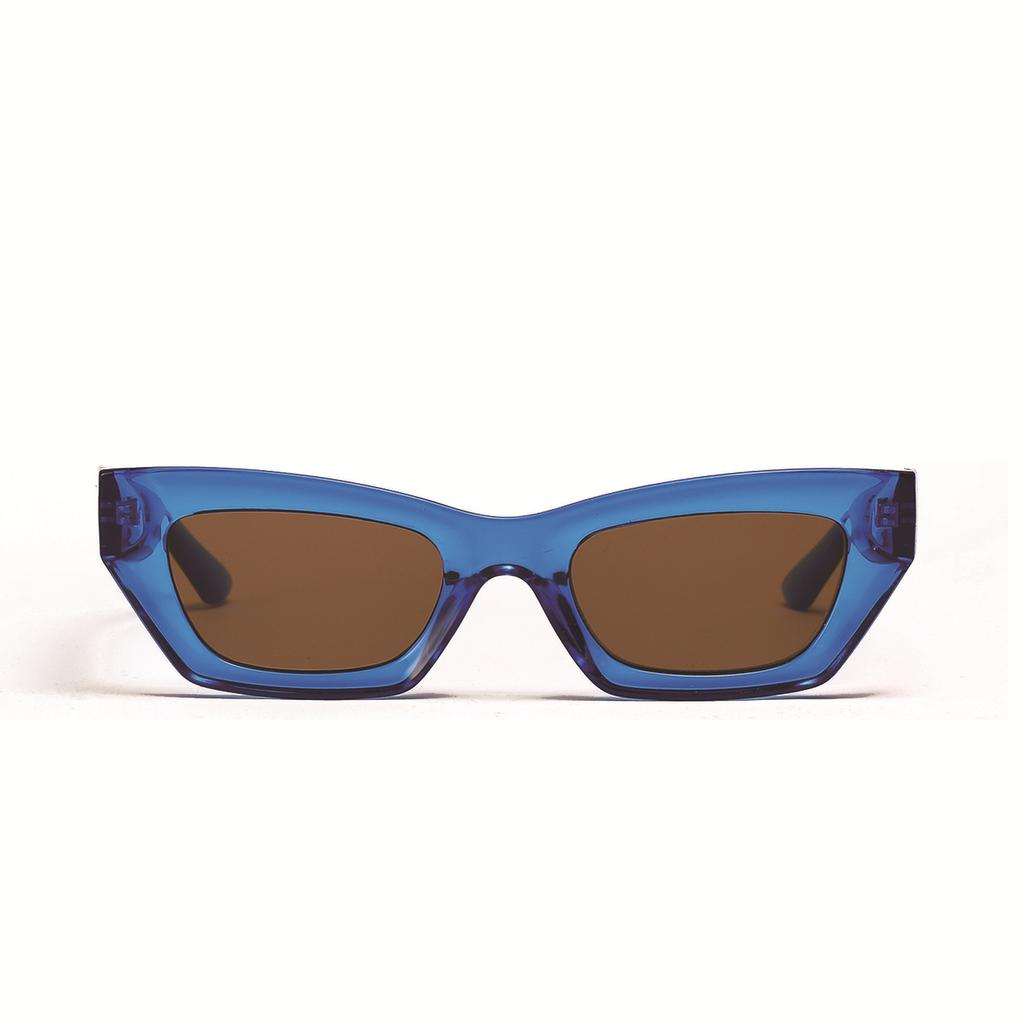 Small Frame Sunglasses Women'S Cat Eye Sunglasses Men'S Candy-Colored Ins Wind Glasses