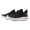Under Armour Flow Velociti 3 Black Silver Red Women Sneakers Mod-Grey 3026124-004