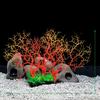 Plastic Coral Tree Aquarium Decoration - Simulation Iron Tree for Fish Tanks (Model CT82)