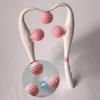 Three-level Adjustment Neck Massager Roller Vibration Electric Shoulder Massage Tool  Home Use