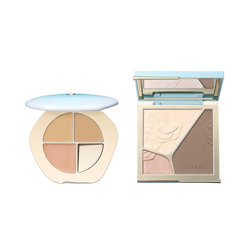 TIMAGE Highlight, Contour & Concealer Makeup Set