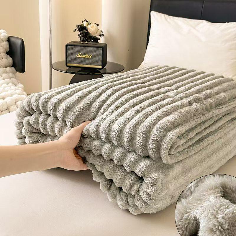 

Мягкое большое одеяло, подходящее для дивана-кровати, плюшевое одеяло, одеяло для дивана, многофункциональное одеяло, пушистое мягкое одеяло для двуспальной кровати 180x200cm
