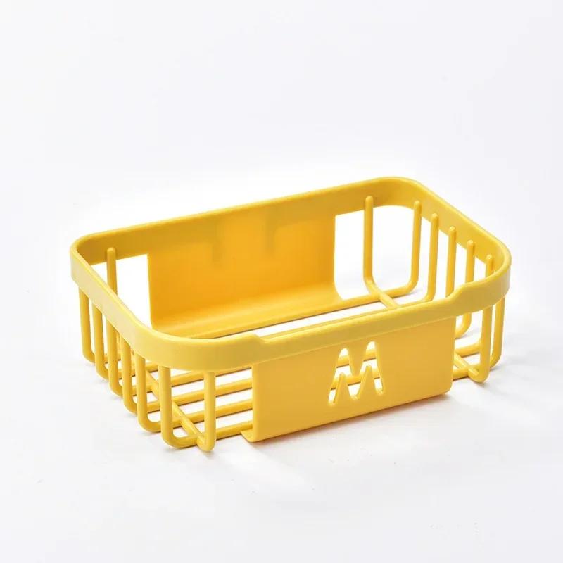 Punch-Free Toilet Paper Shelf Bathroom Kitchen Tissue Box Wall-Mounted Sticky Storage Box Toilet Paper Holder Roll Paper