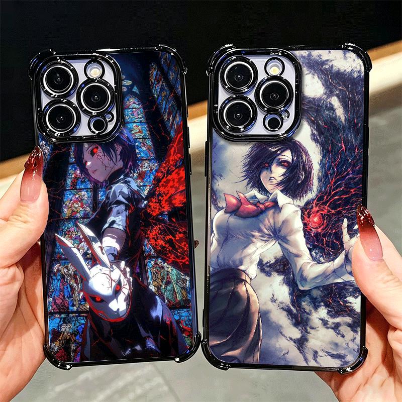 G-Ghouls Touka Kirishima Soft Phone Case For Xiaomi Poco X7 X8 Pro Max X6 X5 X3 F8 Ultra F7 M8 M7 M5S Redmi 15C 15A 15 14C 13C 1