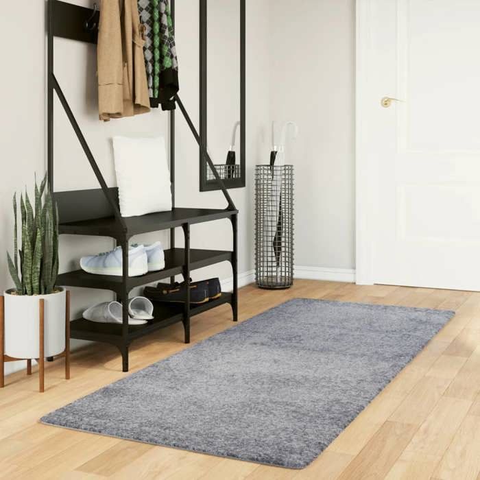 VidaXL Tapis Shaggy à Poils Longs, Moquette de Sol, Tapis de Zone, Carpette de Salon Salle de Séjour Intérieur, Moderne, 375318
