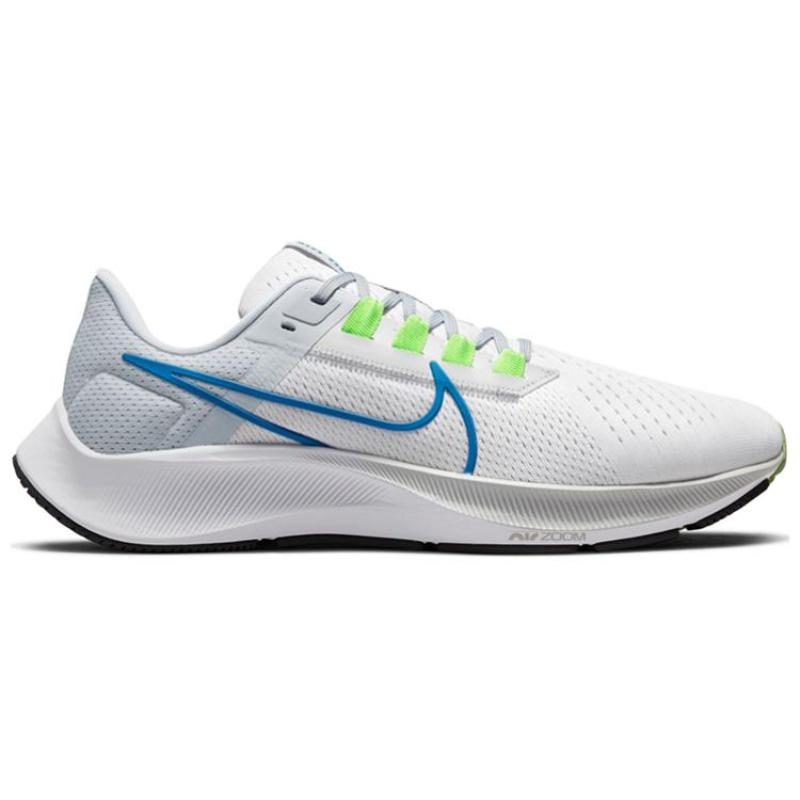 Nike Air Zoom Pegasus 38 Pure Platinum Imperial Blue Sneaker CW7356-103