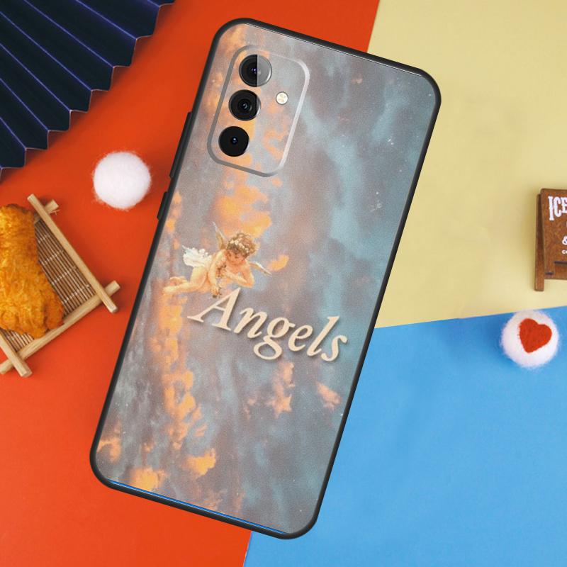 Renaissance Angels Case For Samsung Galaxy A52 A32 A12 A53 A33 A23 A13 A54 A34 A14 A51 A15 A25 A35 A55 Cover
