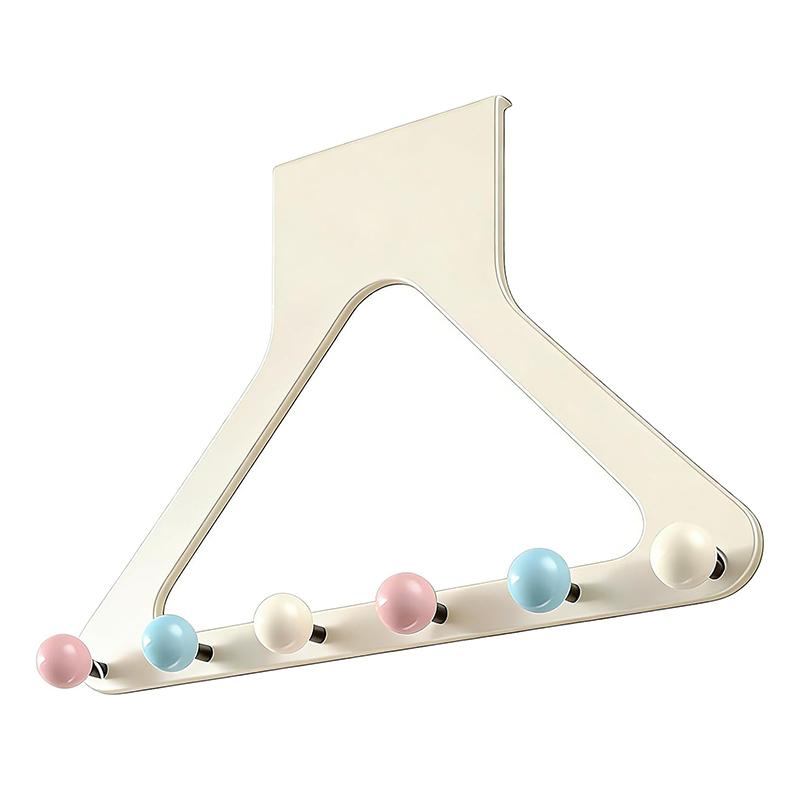 Dopamine-Boosting Strong Adhesive Wall Hooks Multi-Purpose No-Drill Hangers For Dormitory Room Bags Clothes Bathroom Storage