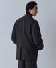 Musinsa Standard Wool Blend Traditional Out-Pocket Blazer [Charcoal Grey]