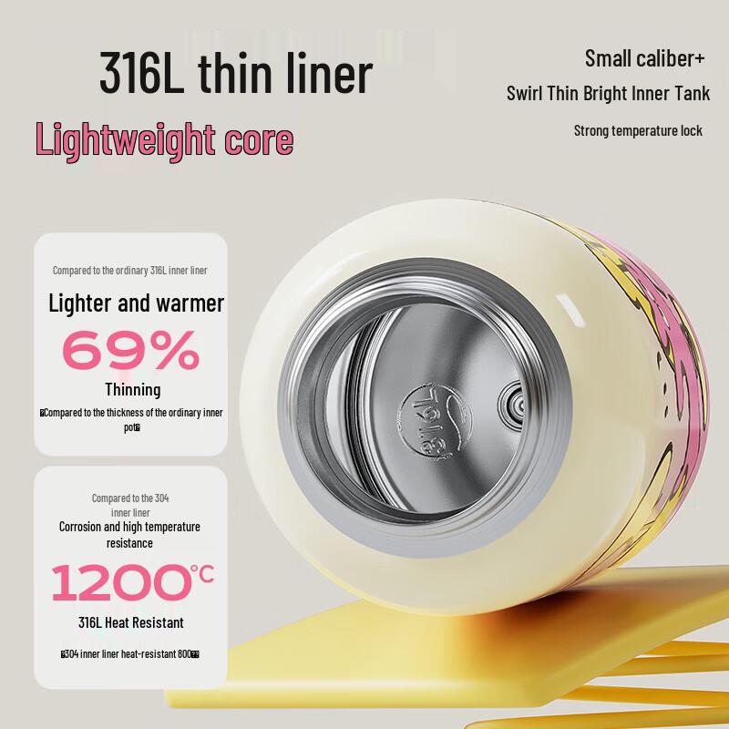 RELEA Heartbeat Series Children's Insulated Bottle 580ml
