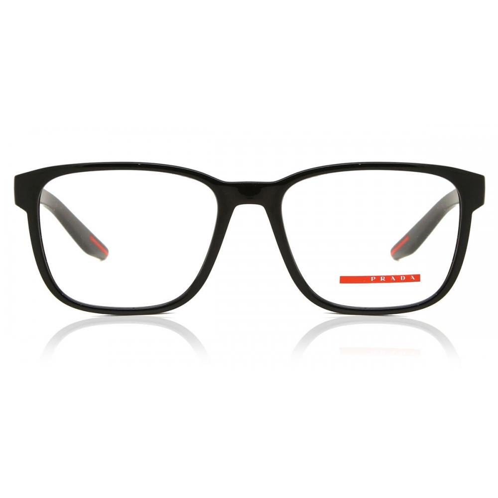 Prada Linea Rossa Ps06pv 1ab1o1 Men Eyeglasses Black/55-18-145