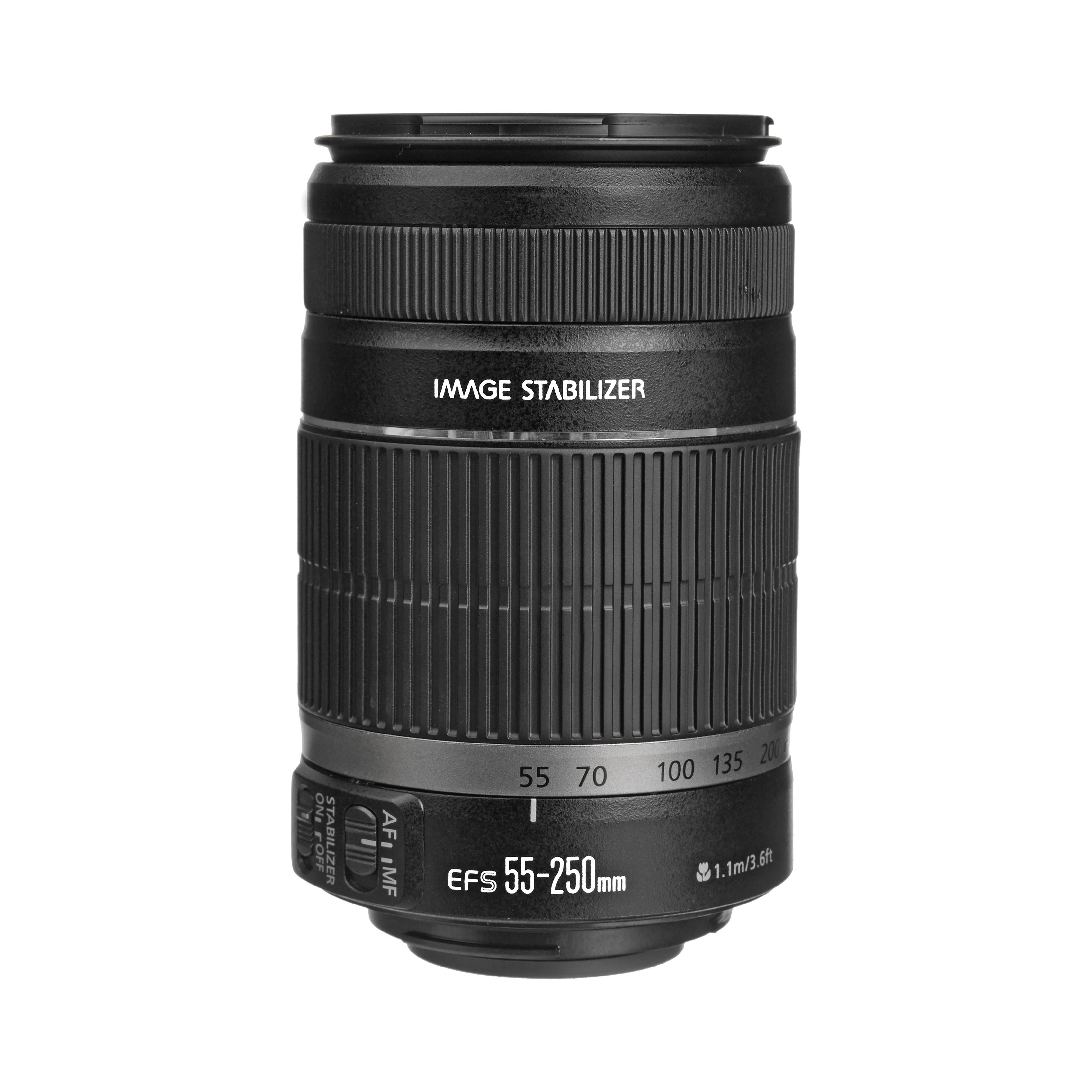 

Canon EF-S 55-250mm f/4-5.6 IS II Зум-объектив чёрный