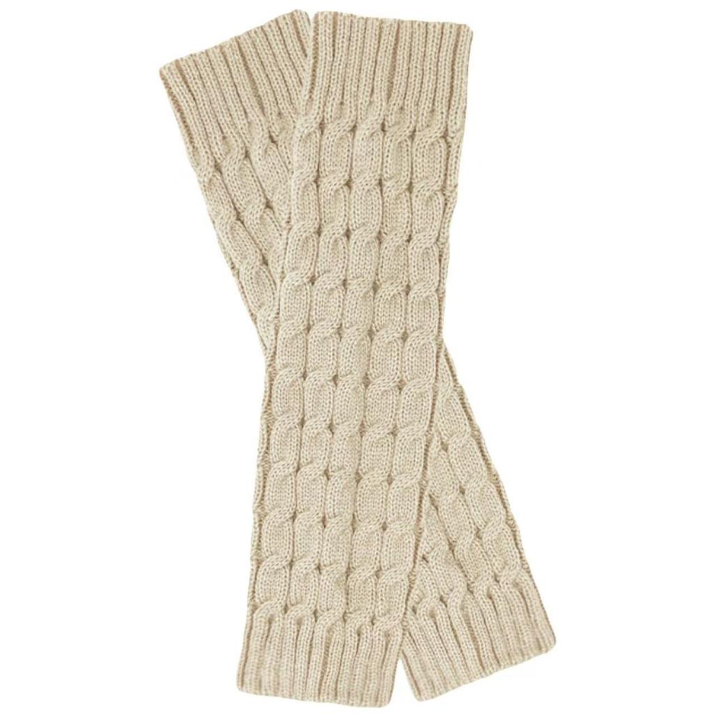 Moda Mujer Invierno Punto Ganchillo Tejido Calentadores de Pierna Legging Cubrebotas 10 Colores