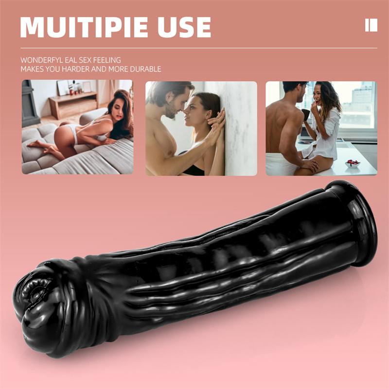 Giant Horse Oversized Imitation Phallus Female Masturbator Anal Plug To Expand Vagina Thick Long Horse Cock Adult Supplies