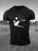 Beast Claw Seal Men's T-Shirts Summer Short Sleeve 3d Print Gym Sports Tops Loose O-Neck Casual Fitness Workout Sporty Male Tees