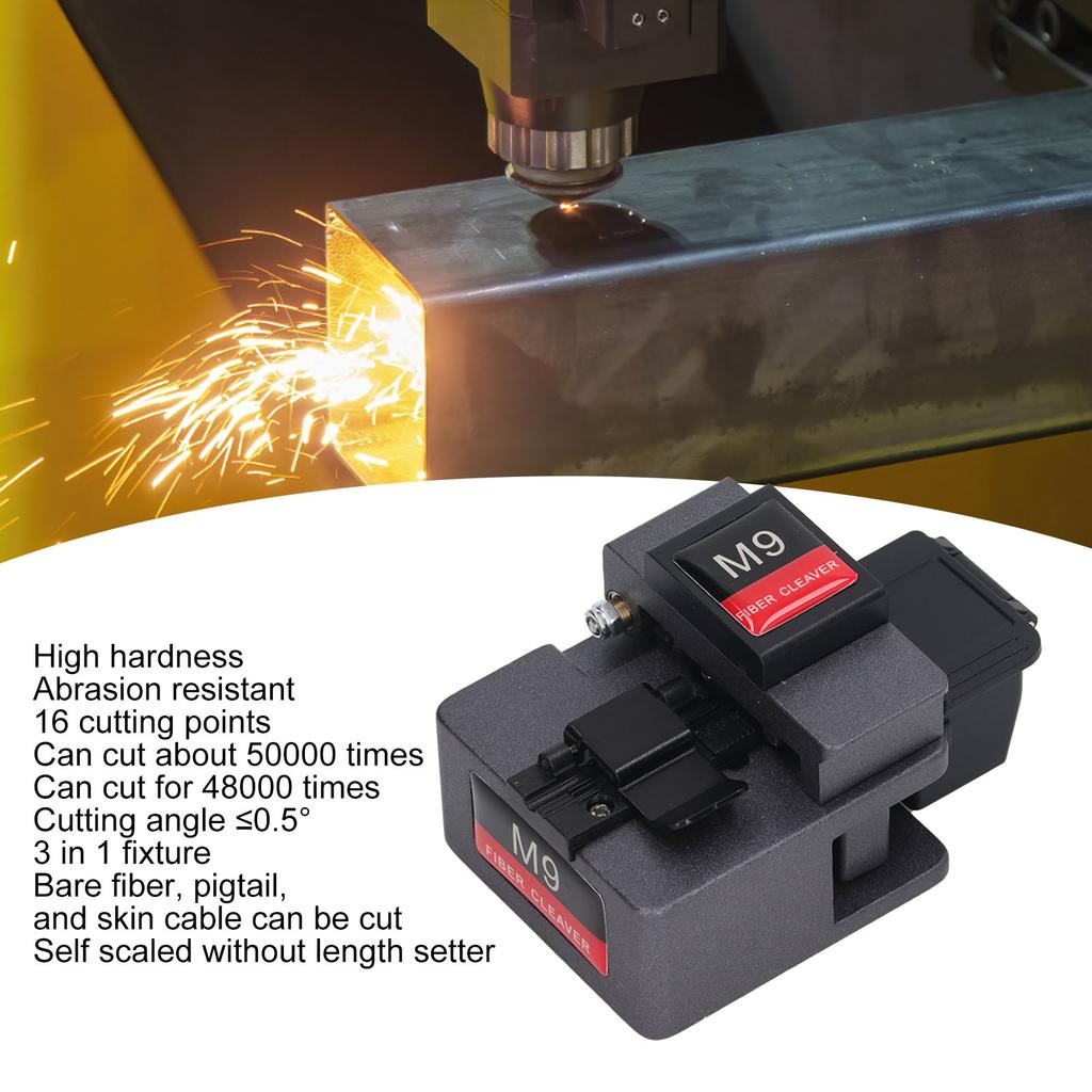 Optic Cleaver Full Automatic High Accuracy Low Loss Lightweight FTTH Optical  Cutter  Optic Cleaver