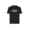 SS23 Logo Print Detail Short Sleeve T-Shirt Men Tops Navy-Blue 3R1TU8-1JSAZ-0920
