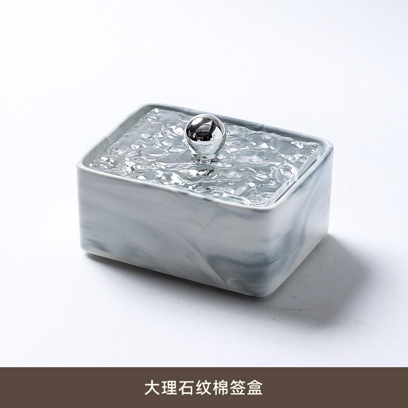 Nordic Marble Ceramic Mousse Foam Lotion Bottle Shampoo Refill Bottle Bathroom Accessories Modern Marble Ceramic Soap Dispenser