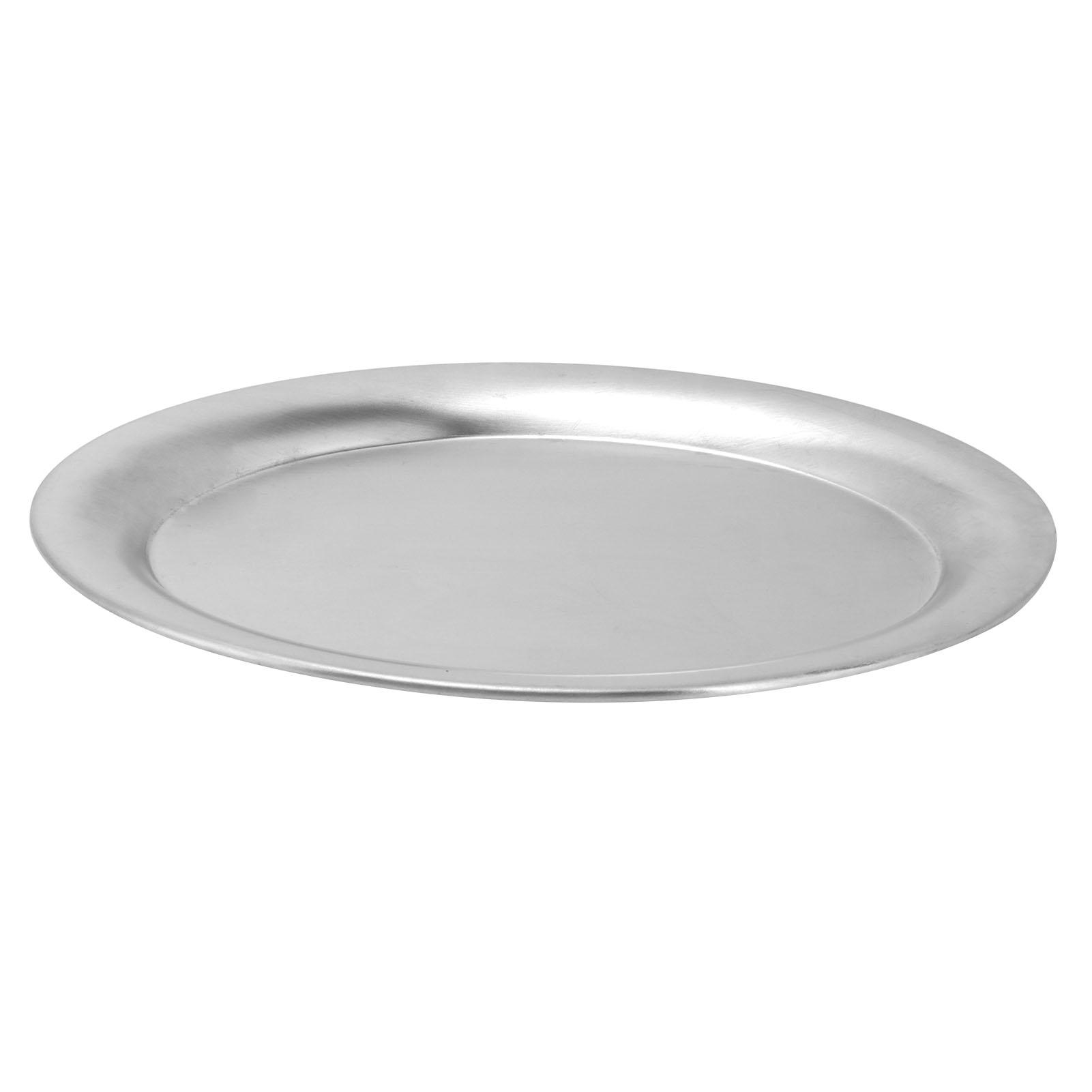

Stainless Steel Dish Small Oval Food Dish Multi Function Fruit Snack Dish for Kitchen Use
