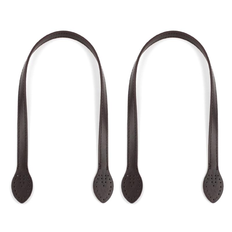 2Pcs DIY Lady Purse Handcraft Bags Strap Armpit Bag Replacement Shoulder Strap Handbag Tote Bag Handle Strap Belt 60cm