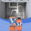 Drain Unclogging Agent Powerful Pipeline Cleaner for Kitchen Sink Toilet Bathtub and Bathroom Quick Dissolving Formula