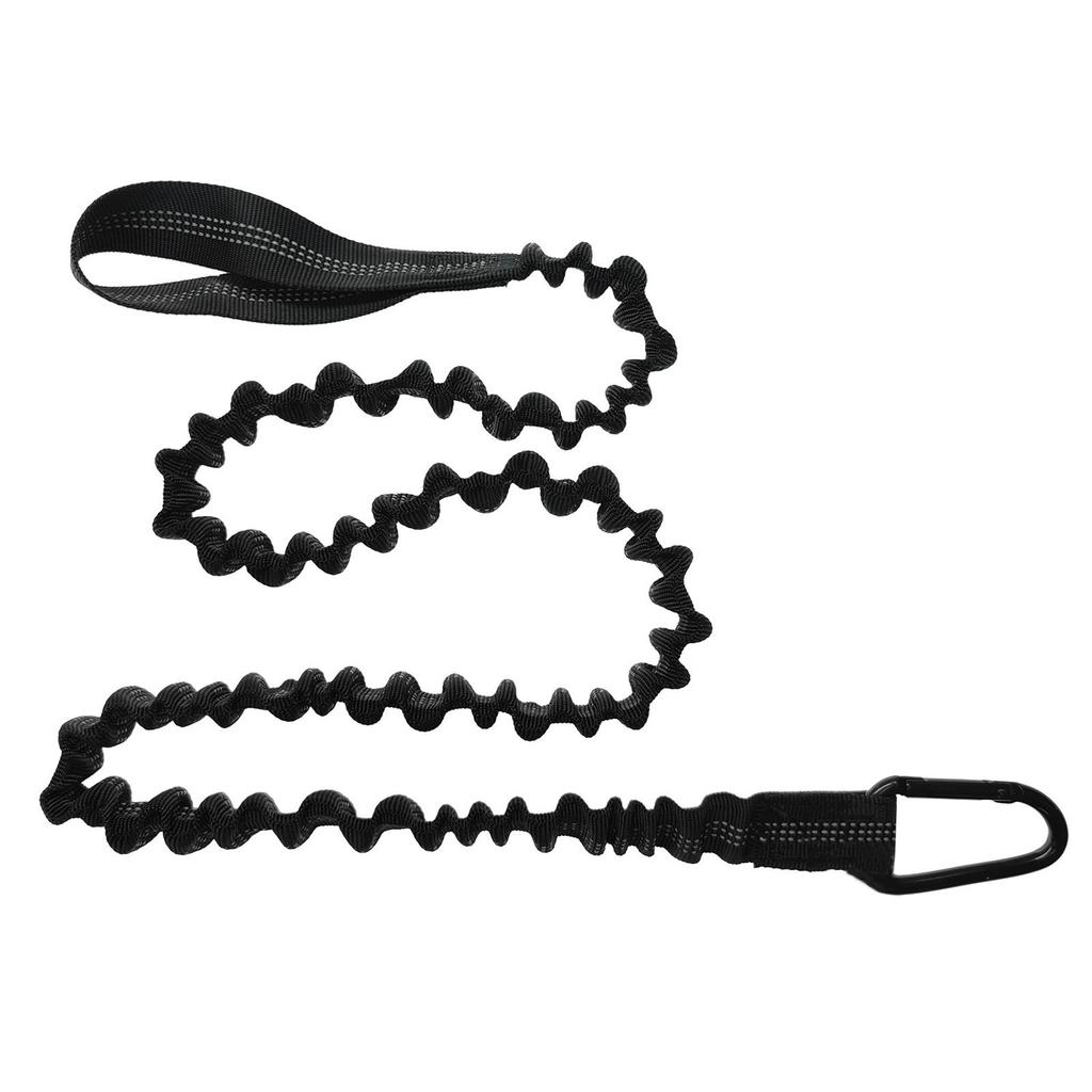 Fishing Pole Holder Elastic Kayak Paddle Leash Oars Boating Colid Secure Rod Rope Bungee
