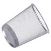 Mesh Iron Trash Can Open Top Large Capacity Well Ventilated Round Waste Basket Bin for Home Office