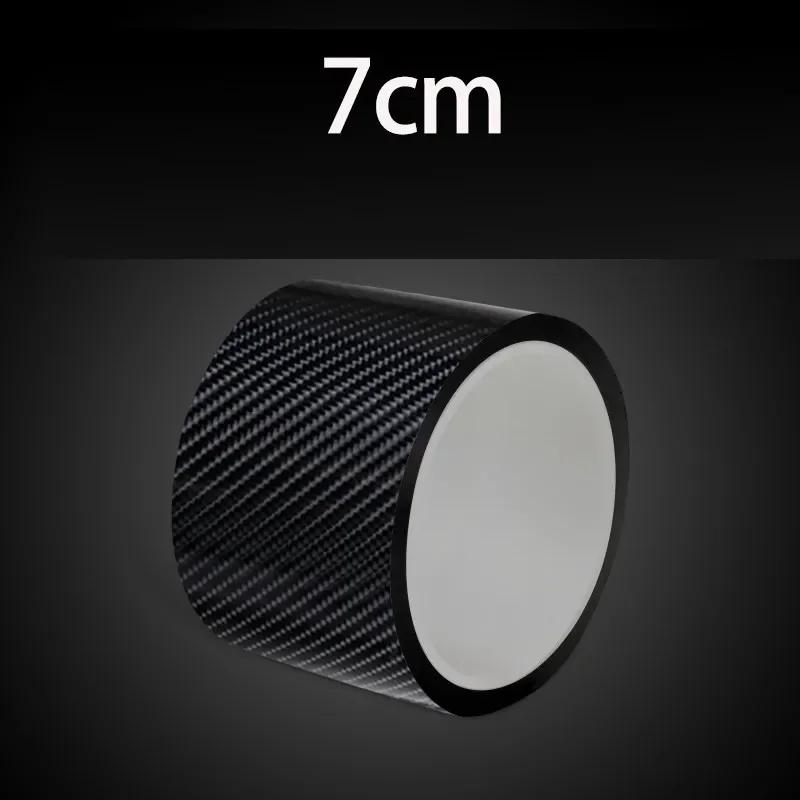 Carbon Fiber Car Door Sill Sticker Scratch Proof Moulding Strip Car Sticker Protector Door Edge Protective Black