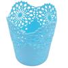 Storage Baskets Lace Hollow out Table Trash Can Pencil Holder Desk Organizer for Office School Home